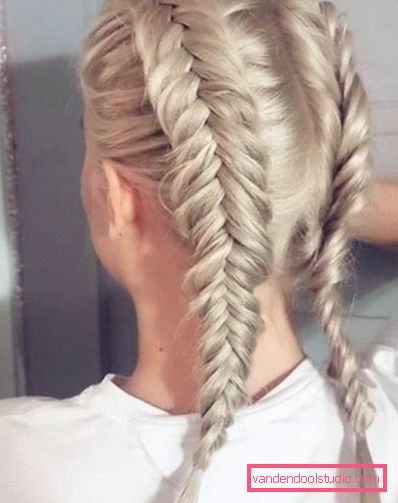 Come intrecciare una treccia fishtail - 20 idee acconciatura a coda di pesce