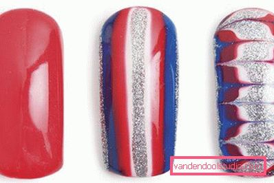 unendo strisce multicolori