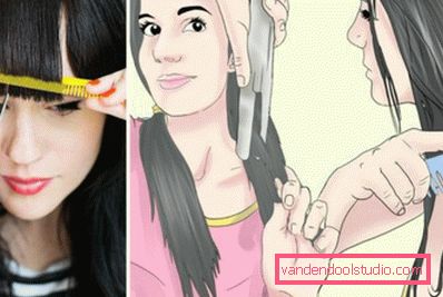 preparazione per il taglio dei capelli