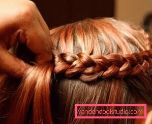 Schema graduale di tessitura di trecce olandesi Come realizzare una treccia a base di capelli