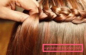 Schema graduale di tessitura di trecce olandesi Come realizzare una treccia a base di capelli