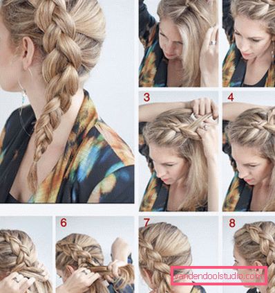 Come fare un taglio di capelli a scuola con le tue mani - uno stile semplice per ragazze in 5 minuti