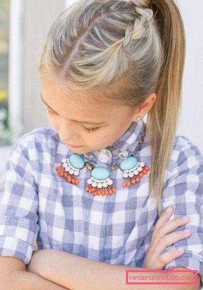 acconciature a scuola fai da te Come fare un taglio di capelli a scuola con le tue mani - uno stile semplice per ragazze in 5 minuti