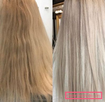 Come rimuovere il giallo dai capelli dopo la tintura