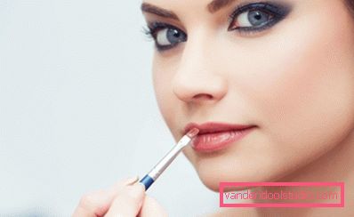 lucentezza lucida Come aumentare le labbra con il trucco, otteniamo l'effetto push-up