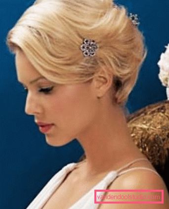 Acconciature da sposa sulla piazza Quali acconciature si possono fare per un taglio di capelli bob