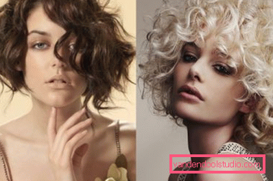 Taglio di capelli per capelli ricci di media lunghezza Quali scarti sono adatti per capelli ricci di media lunghezza