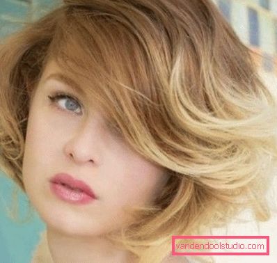 Taglio di capelli per capelli ricci di media lunghezza Quali scarti sono adatti per capelli ricci di media lunghezza