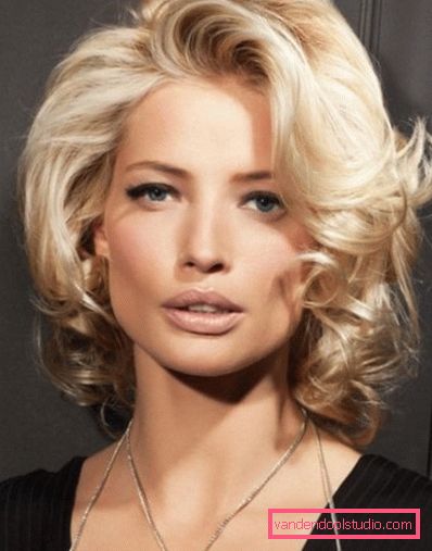 Tagli di capelli ricci di media lunghezza Quali scarti sono adatti per capelli ricci di media lunghezza
