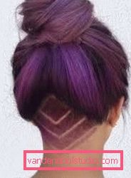 Taglio di capelli femminile per capelli lunghi con la nuca rasata Quali sono i tipi di tagli di capelli per i capelli lunghi