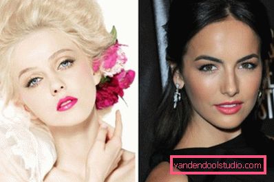 rossetto rosa sulle labbra rossetto rosa sulle labbra