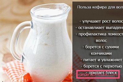 Kefir per capelli - le migliori maschere per capelli di kefir