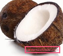 Olio per capelli al cocco