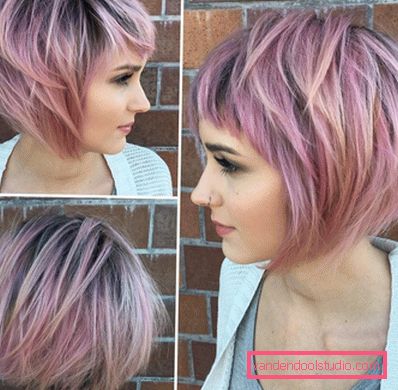 Taglio di capelli per capelli corti che dà volume - quadrato graduato Tagli di capelli corti per capelli sottili