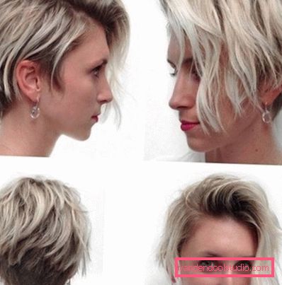Taglio di capelli per capelli corti dà volume - bob Tagli di capelli corti per capelli sottili