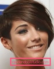 Taglio di capelli corto con frangia lunga Acconciature femminili corte - 8 tagli di capelli più popolari