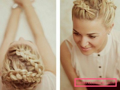 zigzag intrecciato sulla testa zigzag intrecciato sulla testa