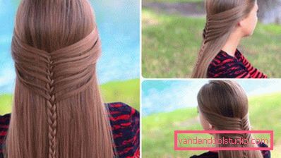 Treccia di sirena - acconciatura per capelli lunghi