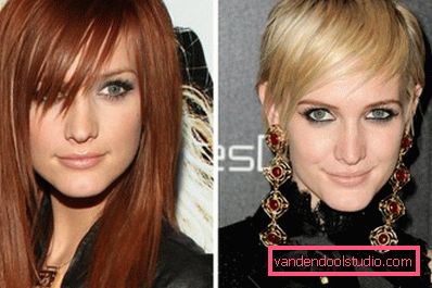 Ashlee Simpson con un botto sfilacciato Ashlee Simpson con un botto sfilacciato
