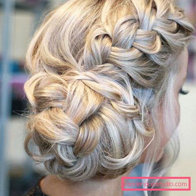 Trecce per capelli lunghi - schemi di tessitura e foto
