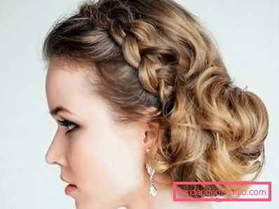 Trecce per capelli lunghi - schemi di tessitura e foto