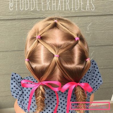 Treccine per ragazze - semplici acconciature per bambini