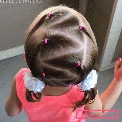 Treccine per ragazze - semplici acconciature per bambini