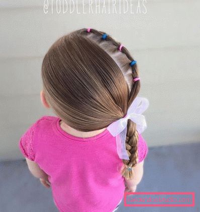Treccine per ragazze - semplici acconciature per bambini