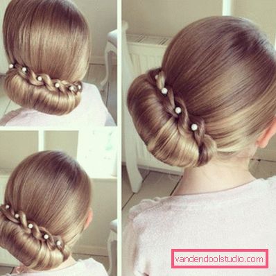 Treccine per ragazze - semplici acconciature per bambini