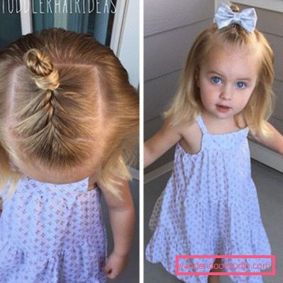 Treccine per ragazze - semplici acconciature per bambini