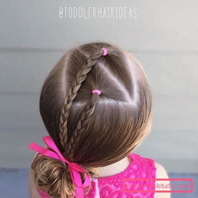 Treccine per ragazze - semplici acconciature per bambini