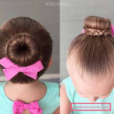 Treccine per ragazze - semplici acconciature per bambini