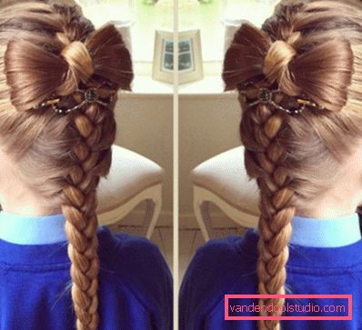 Treccine per ragazze - semplici acconciature per bambini