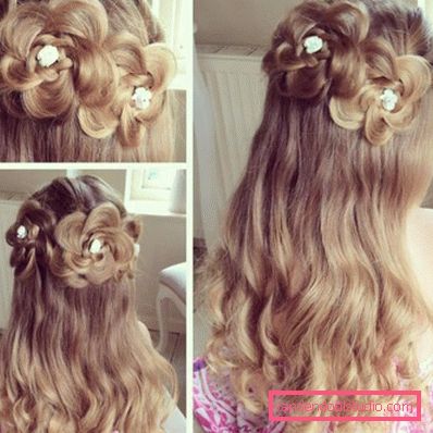 Treccine per ragazze - semplici acconciature per bambini