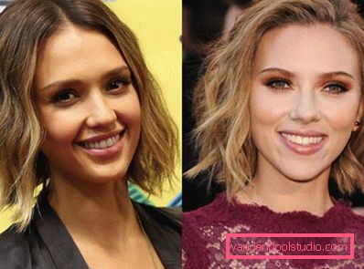 Bella e alla moda taglio di capelli per capelli medi