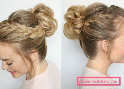 Bella acconciatura per capelli lunghi fai da te