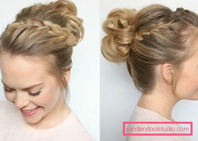Bella acconciatura per capelli lunghi fai da te