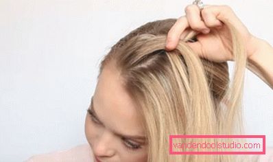 Bella acconciatura per capelli lunghi fai da te