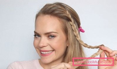 Bella acconciatura per capelli lunghi fai da te