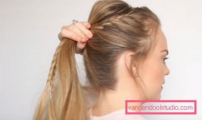 Bella acconciatura per capelli lunghi fai da te