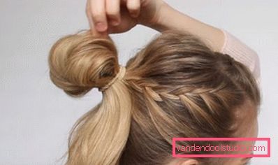 Bella acconciatura per capelli lunghi fai da te