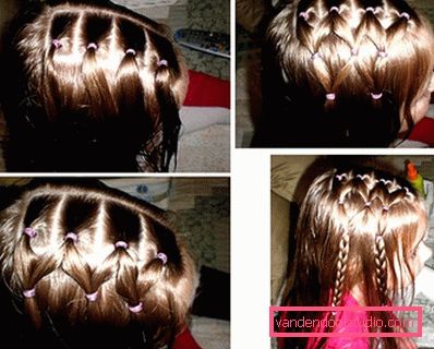 Belle acconciature per bambini a lungo