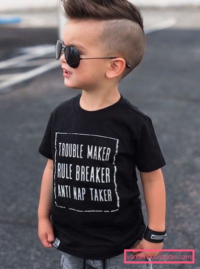 Belle acconciature per ragazzi: tagli di foto per bambini e adolescenti