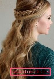 acconciature con capelli fluenti Belle acconciature per capelli lunghi e medi fluenti