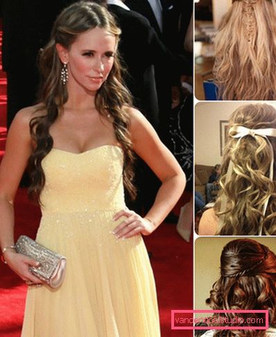 Belle acconciature per capelli lunghi e medi fluenti