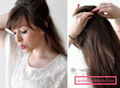 Belle acconciature per capelli lunghi e medi fluenti