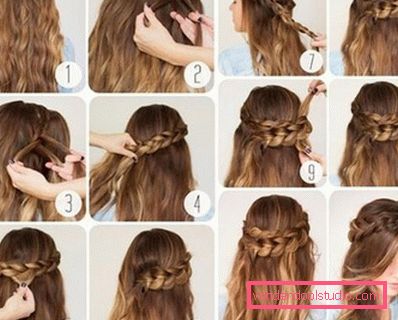 Belle acconciature per capelli lunghi e medi fluenti