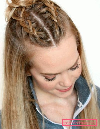 acconciature con capelli fluenti Belle acconciature per capelli lunghi e medi fluenti