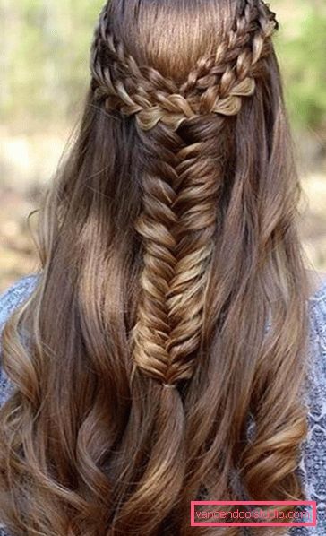 acconciature con capelli fluenti Belle acconciature per capelli lunghi e medi fluenti