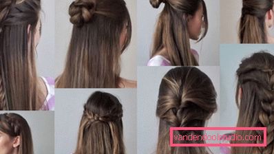 Belle acconciature per capelli lunghi e medi fluenti